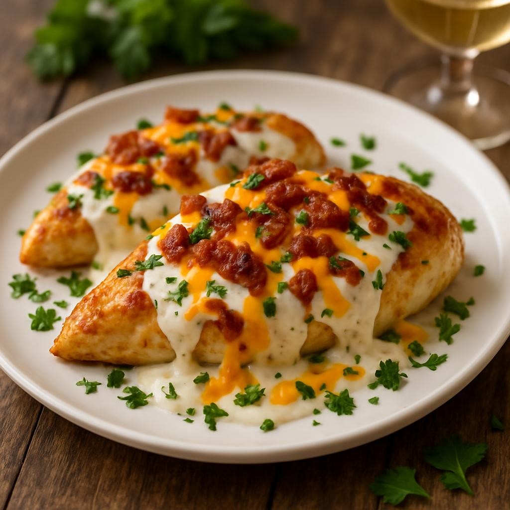 keto chicken bacon ranch recipe