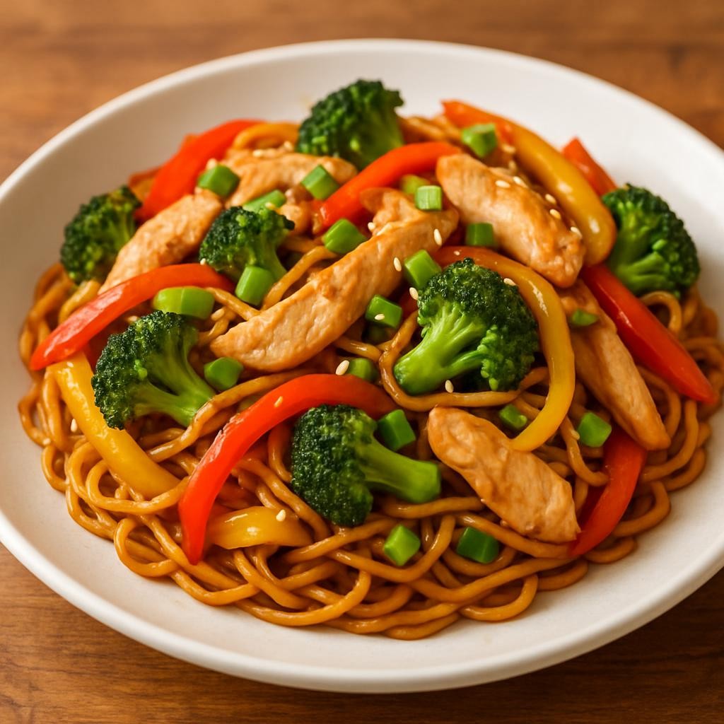 low carb chicken chow mein recipe