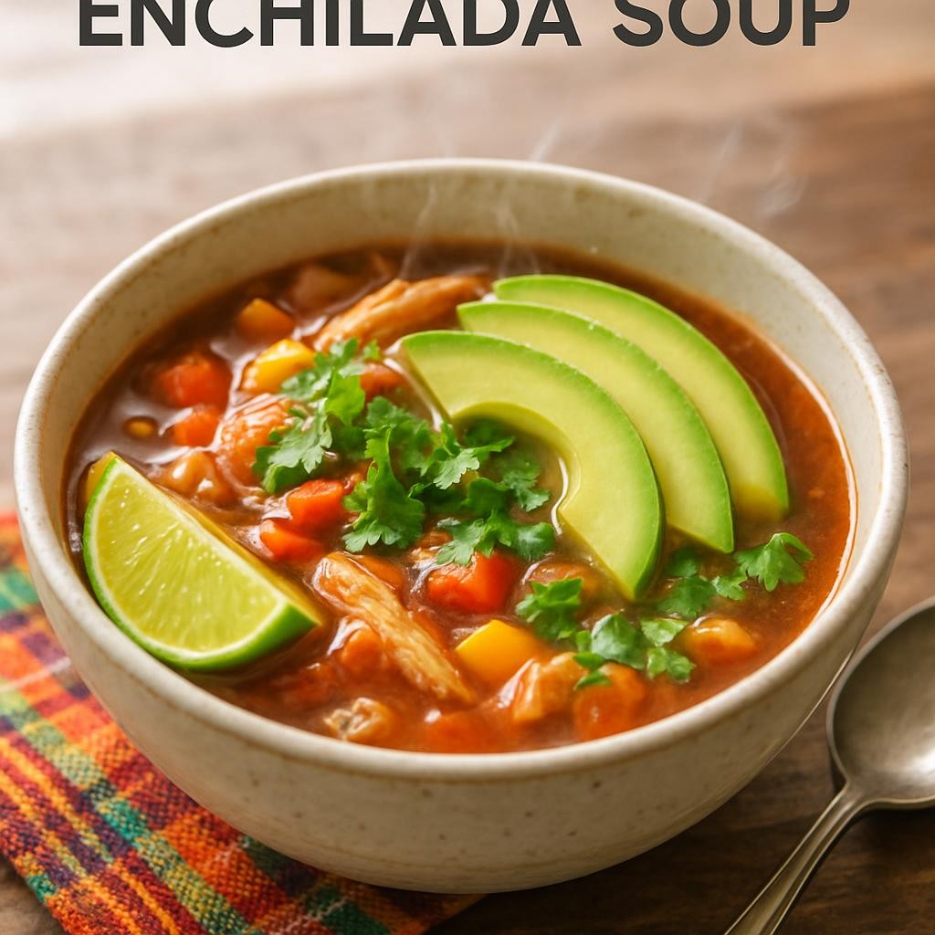 low carb chicken enchilada soup
