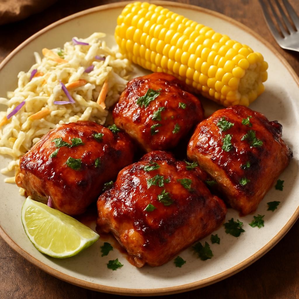 Air-Fryer-BBQ-Chicken-Thighs