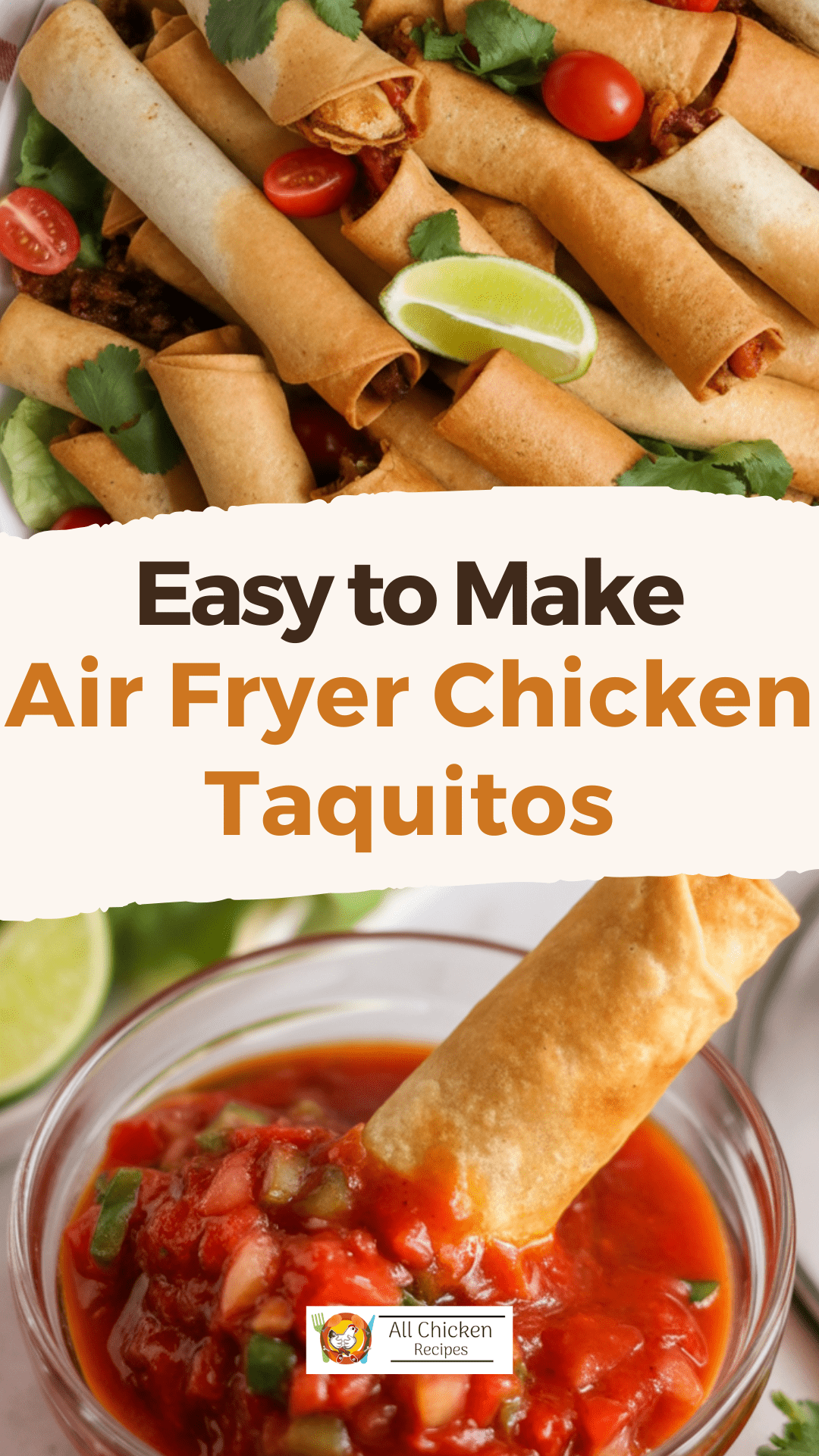 Air Fryer Chicken Taquitos Air Fryer Chicken Taquitos