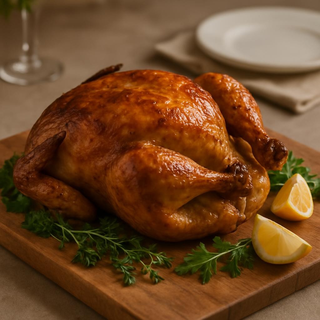 Air Fryer Whole Roasted Chicken