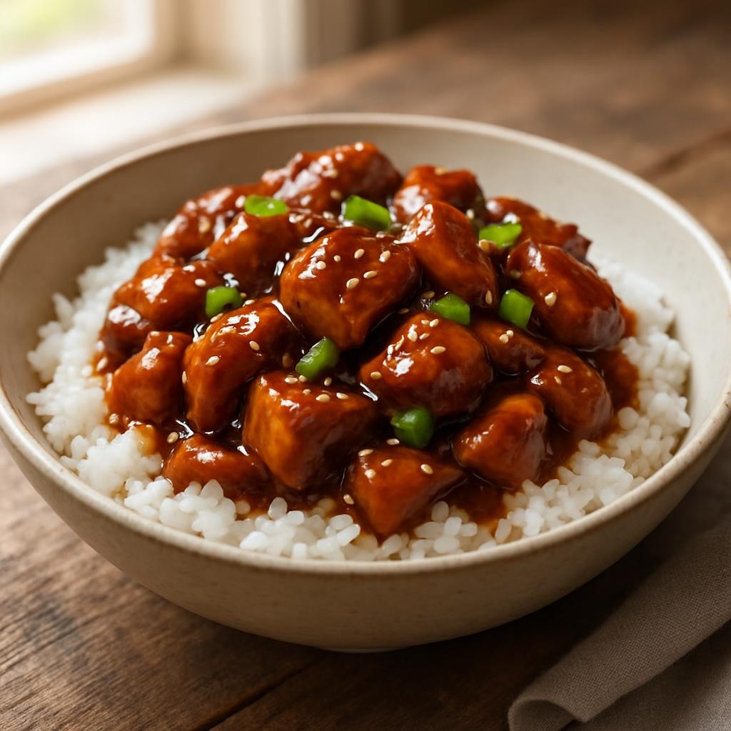 Crockpot-Bourbon-Chicken