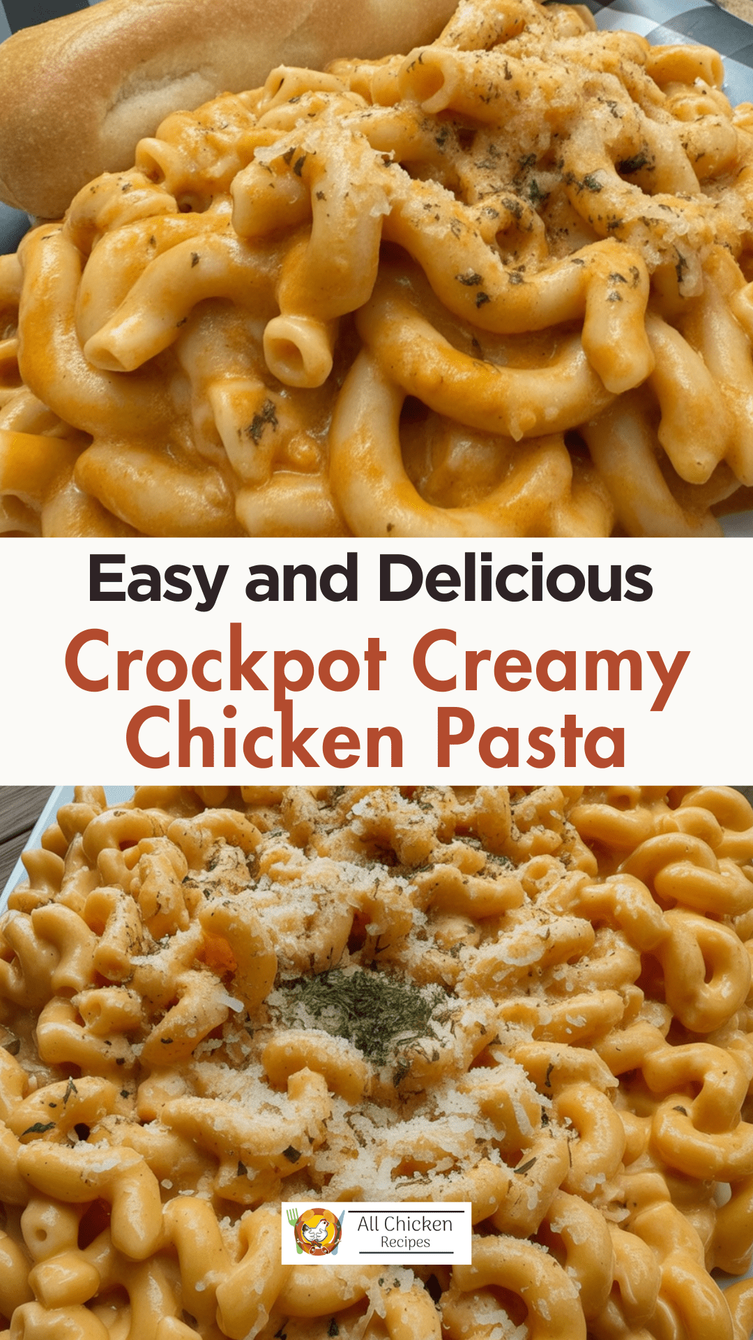 Crockpot Creamy Chicken Pasta Crockpot Creamy Chicken Pasta