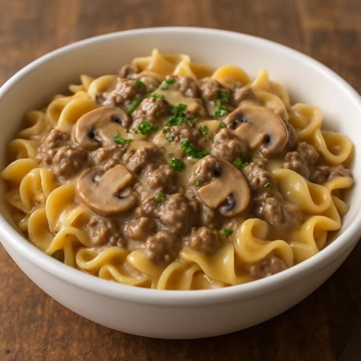 Hamburger-Stroganoff