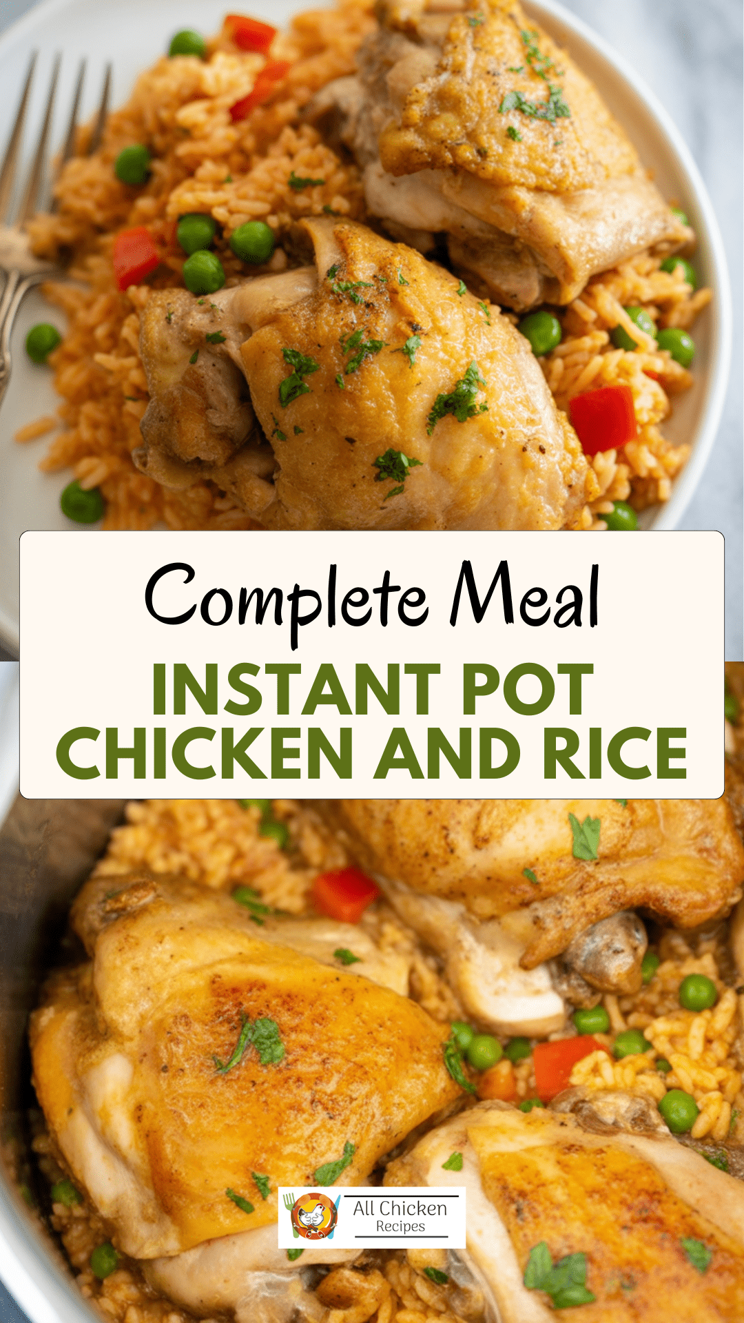 Instant Pot Chicken and Rice