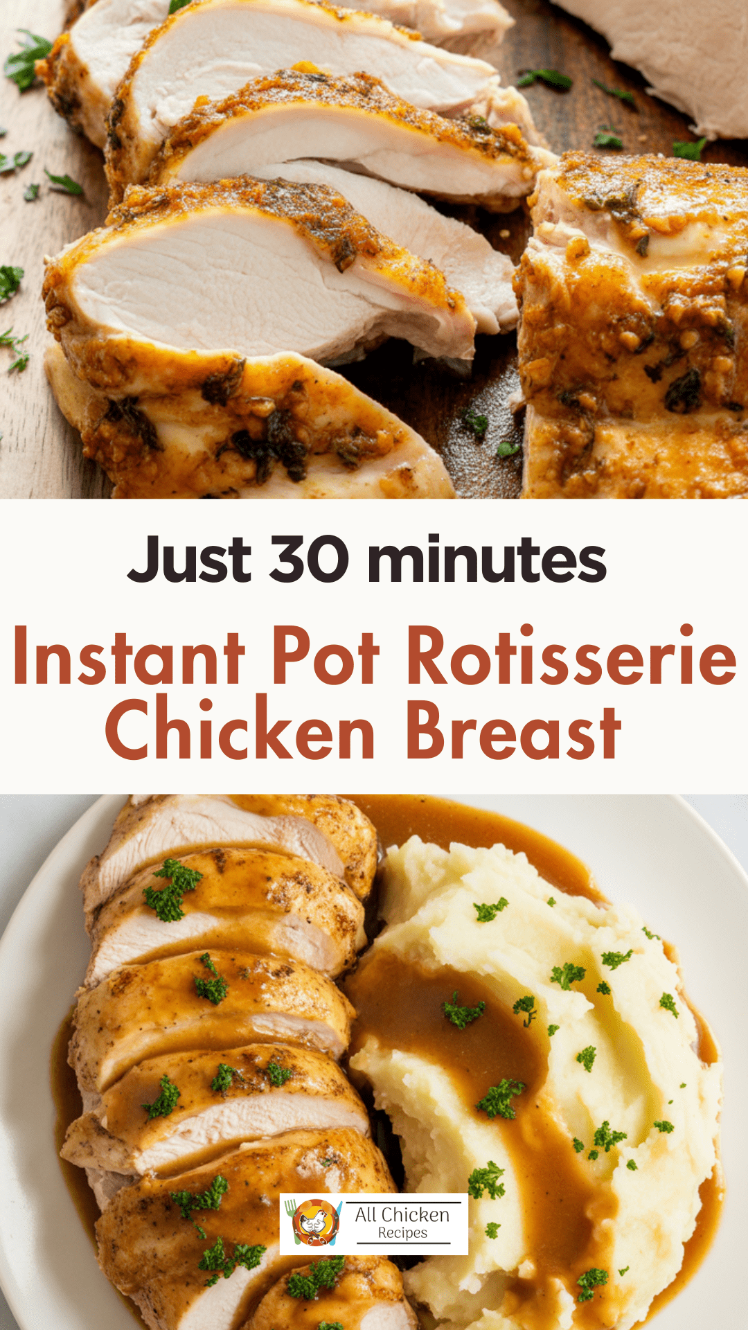 Instant Pot Rotisserie Chicken breast recipe Instant Pot Rotisserie Chicken breast recipe