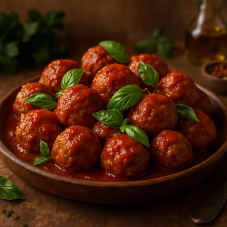 Low-Carb-Chicken-Parmesan-Meatballs