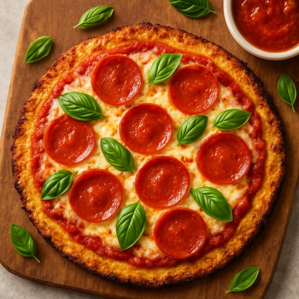 Low Carb Chicken Pizza Crust