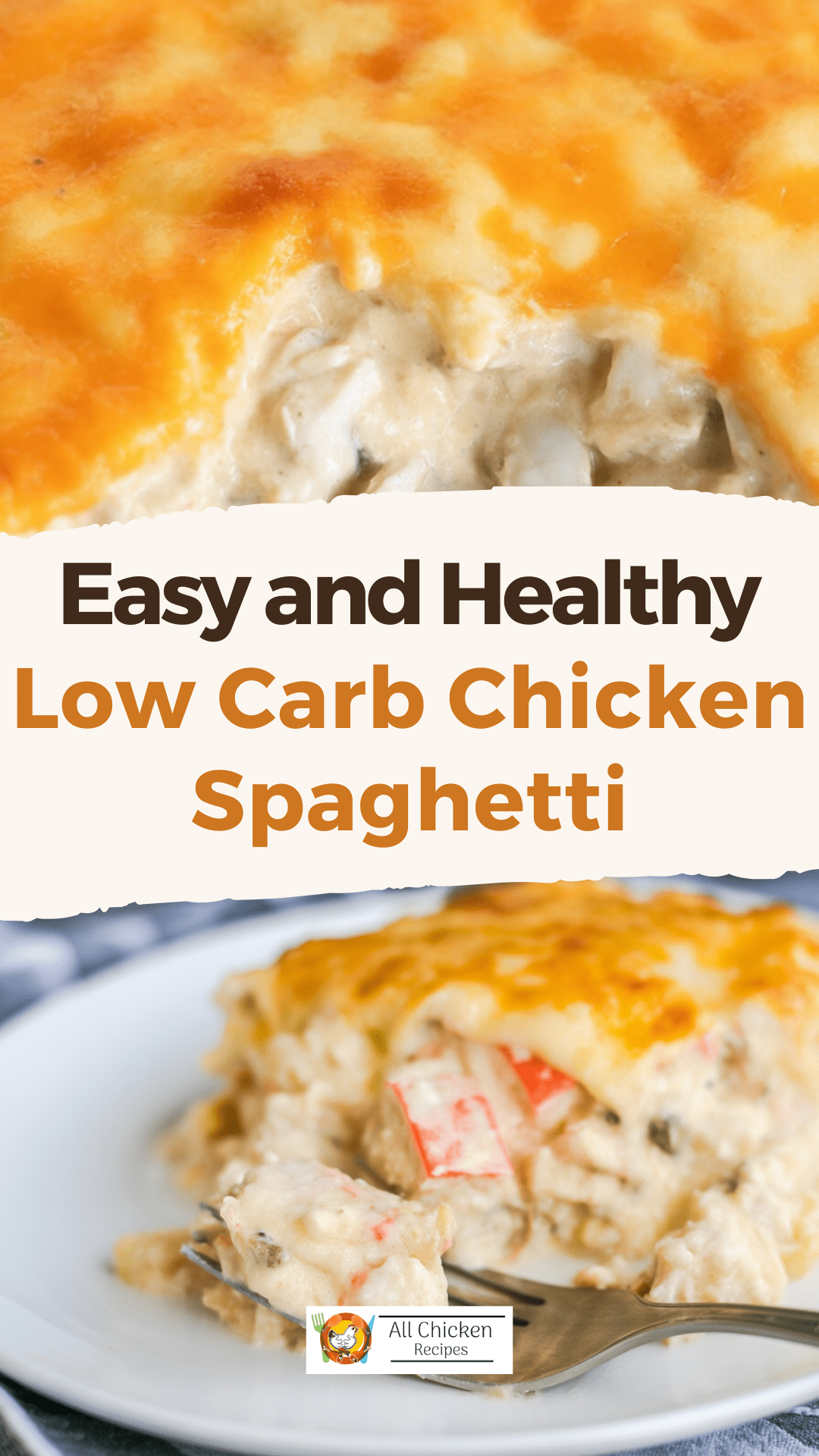 Low Carb Chicken Spaghetti