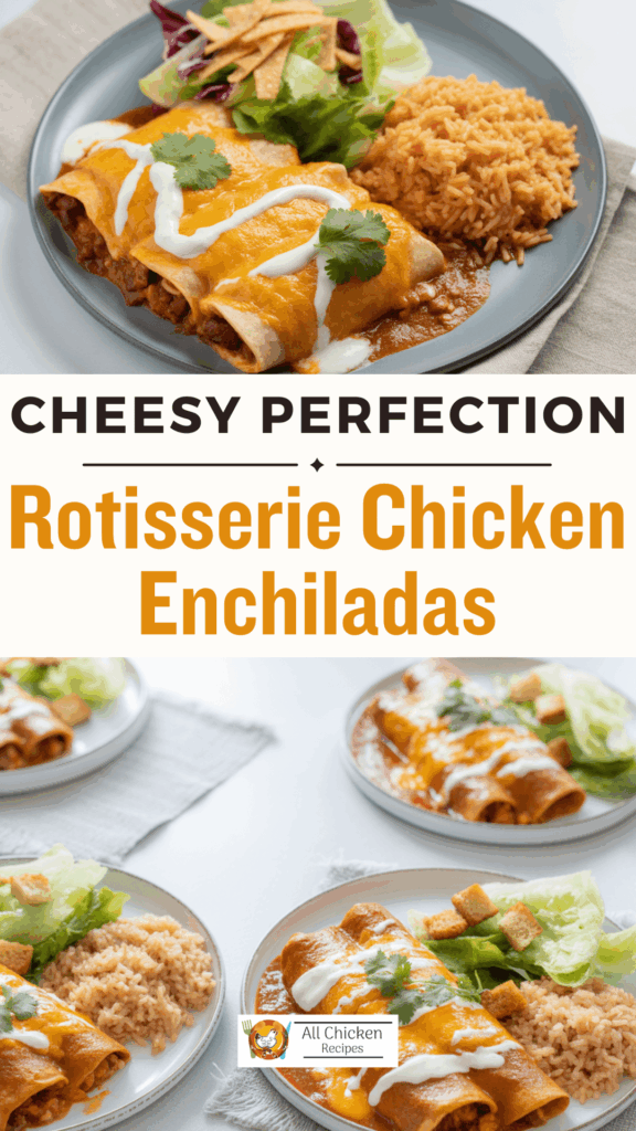 Rotisserie Chicken Enchiladas Rotisserie Chicken Enchiladas