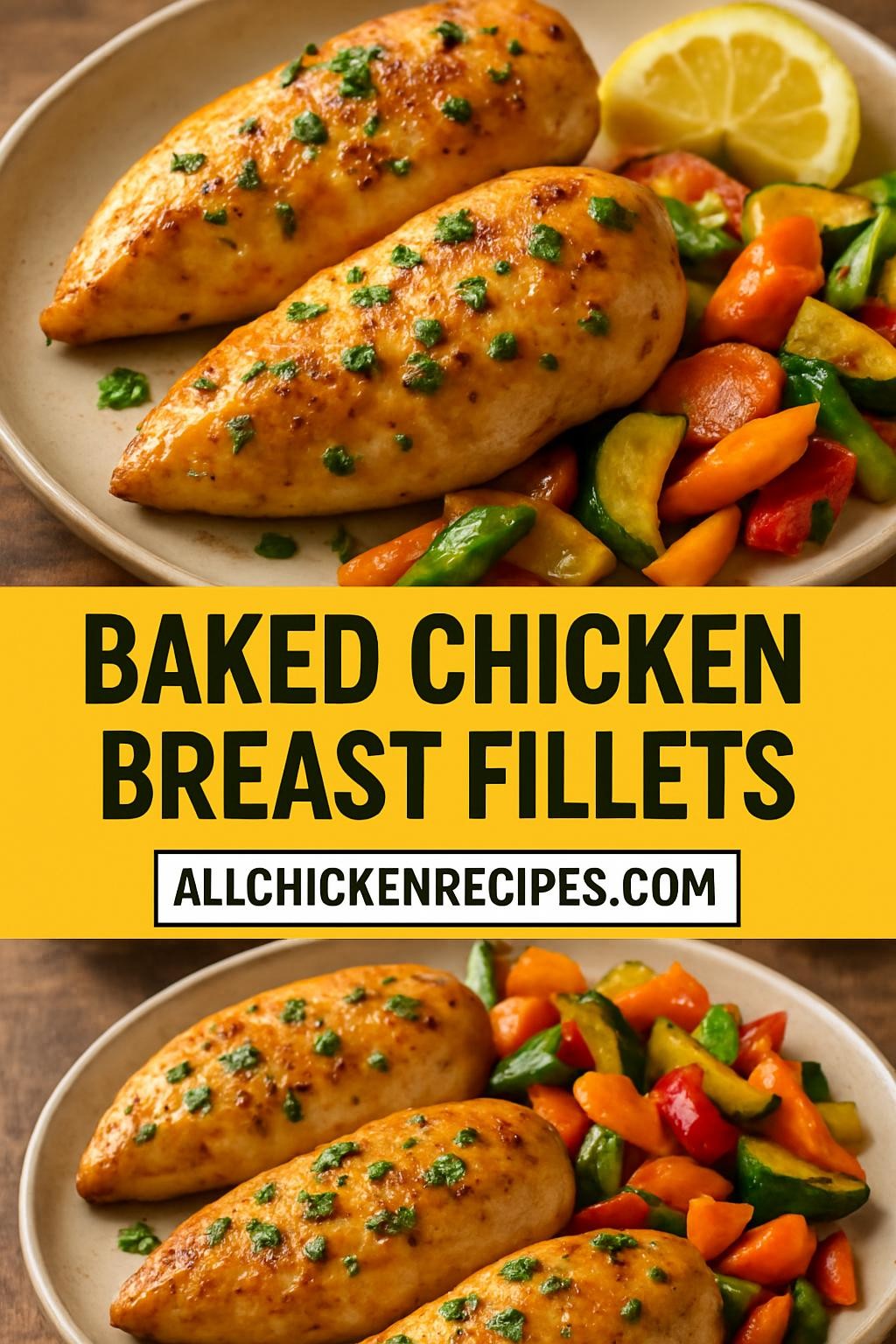 Baked Chicken Breast Fillets