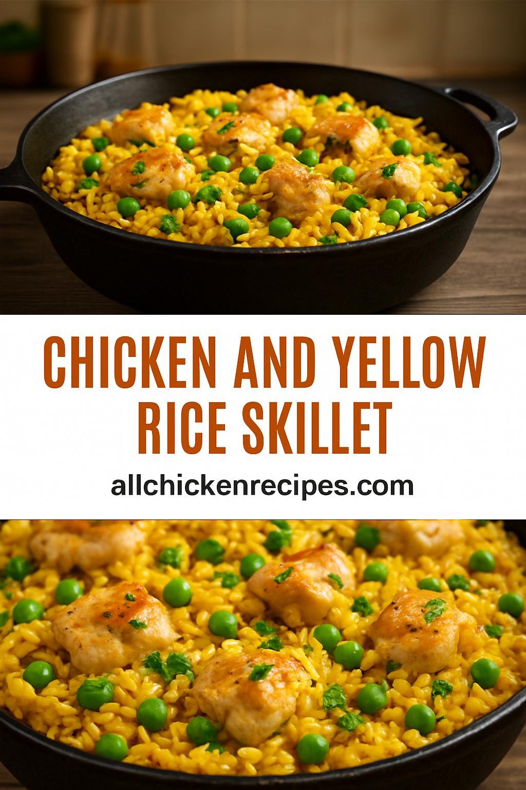 Chicken and Yellow Rice Skillet