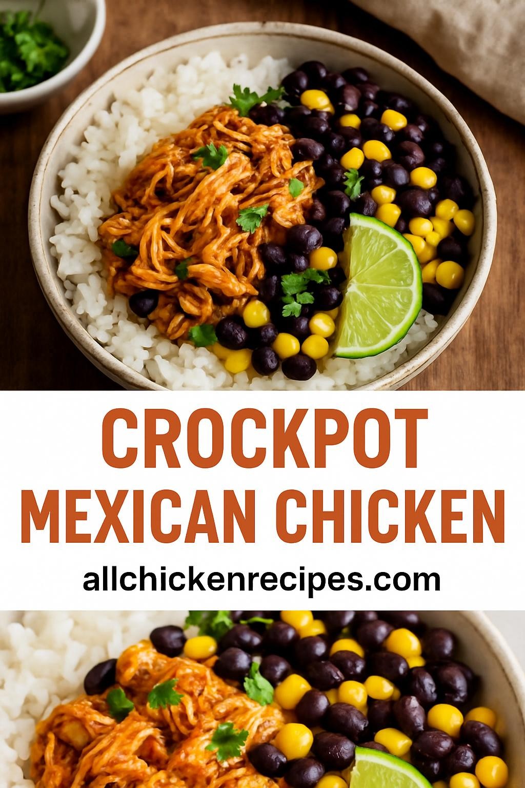 Crockpot Mexican Chicken