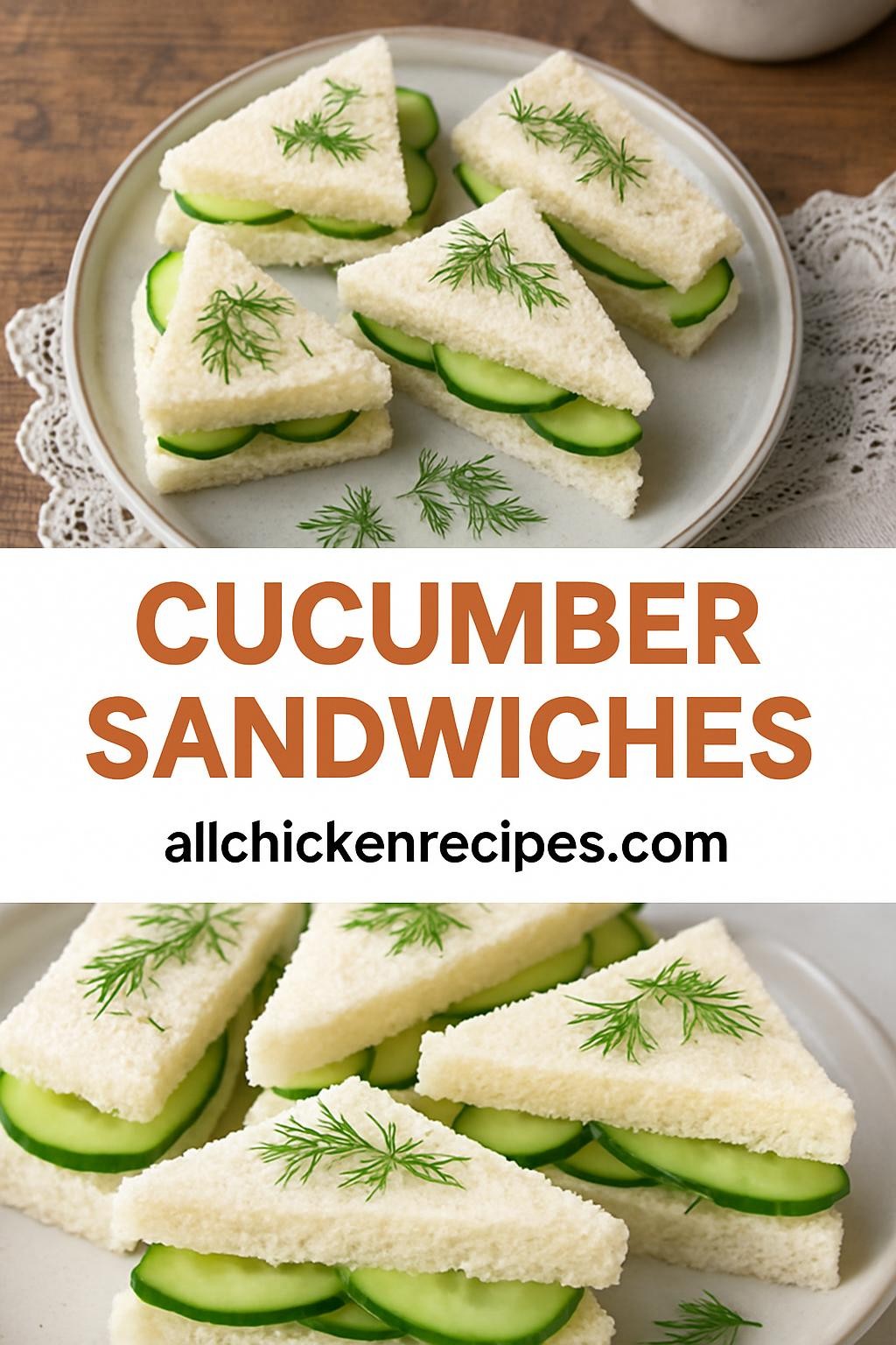 Cucumber Sandwiches