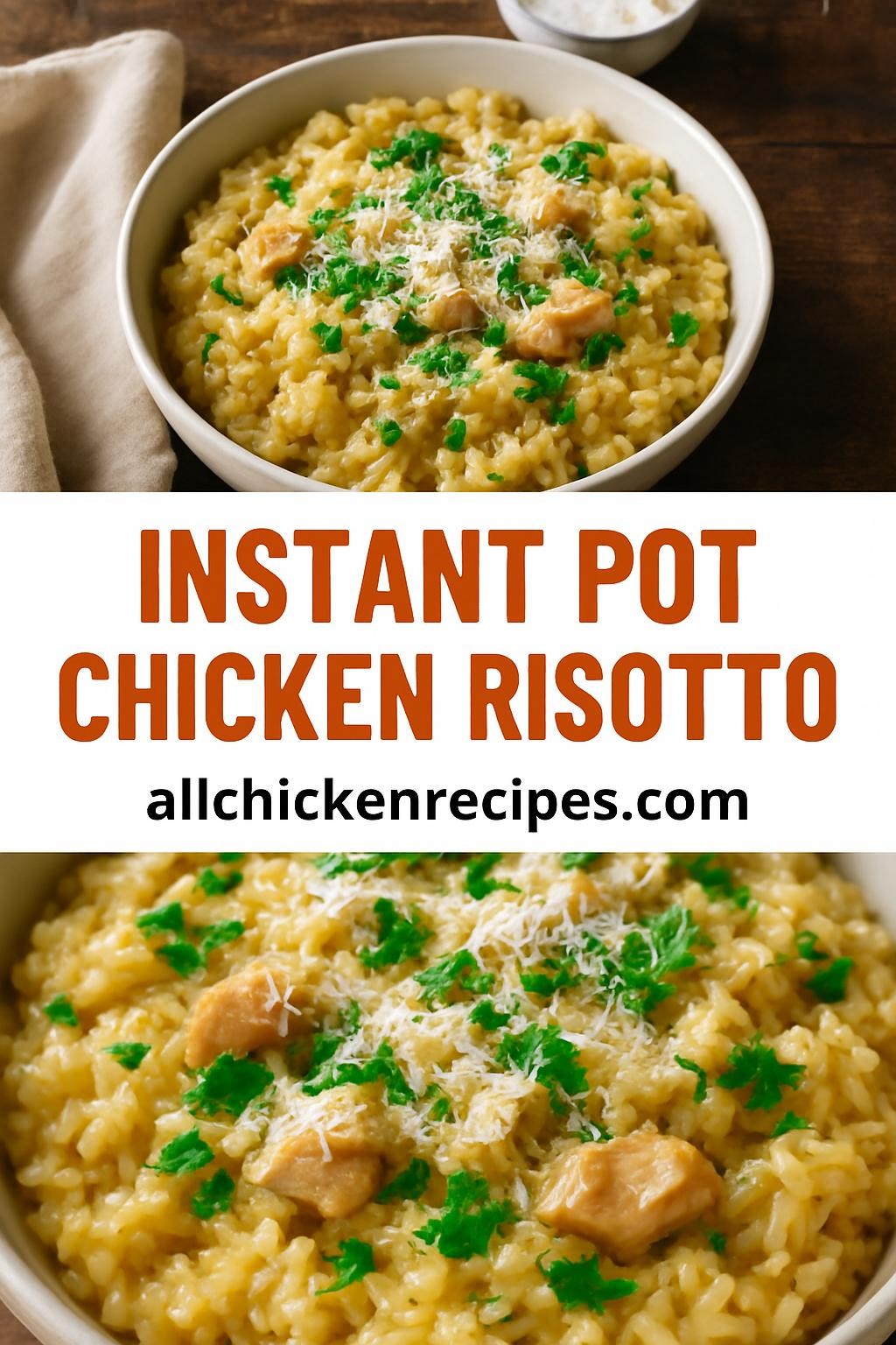 Instant Pot Chicken Risotto