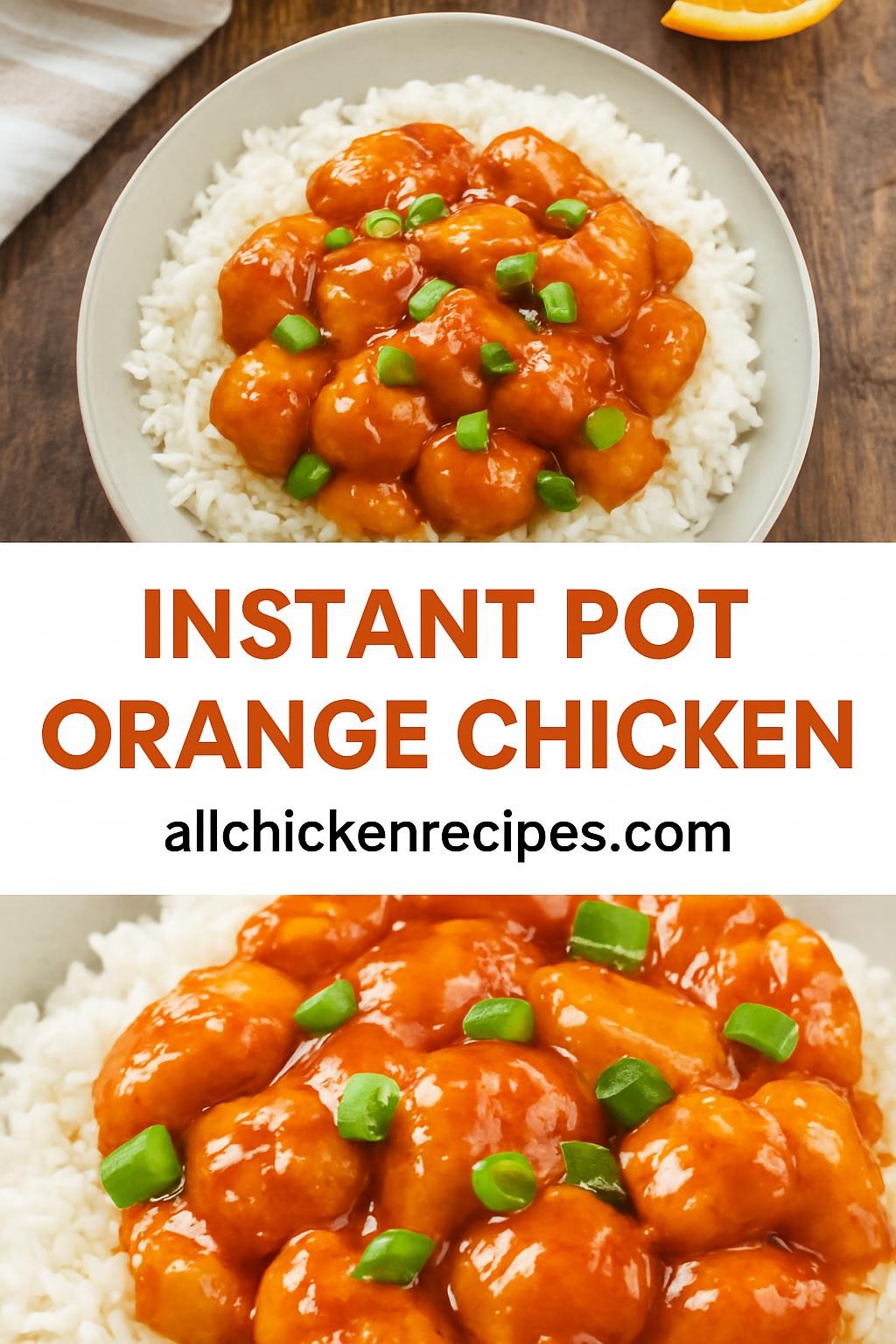 Instant Pot Orange Chicken