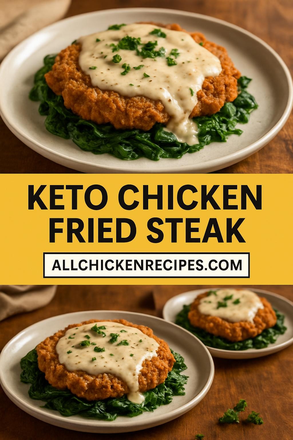 Keto Chicken Fried Steak