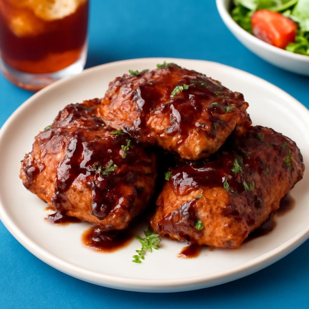Air Fryer BBQ Chicken Thighs