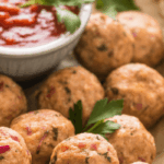 easy Air Fryer Chicken Meatballs