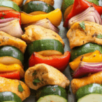 easy Air Fryer Chicken Skewers