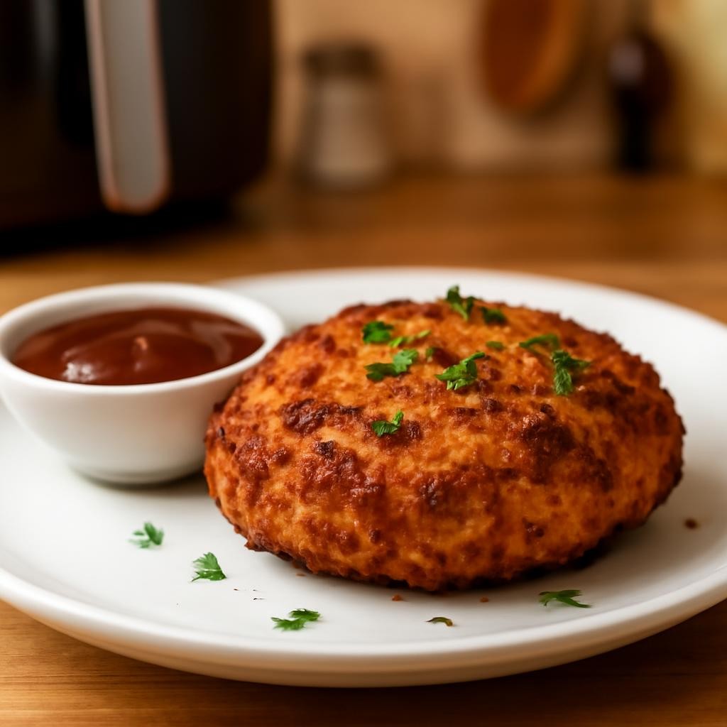Air Fryer Frozen Chicken Patties