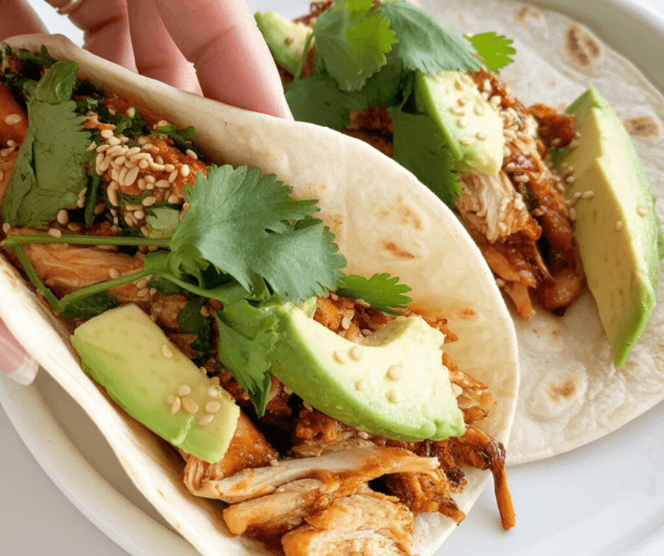 easy Keto Crispy Chicken Tacos