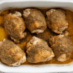 easy Pesto Chicken Thighs