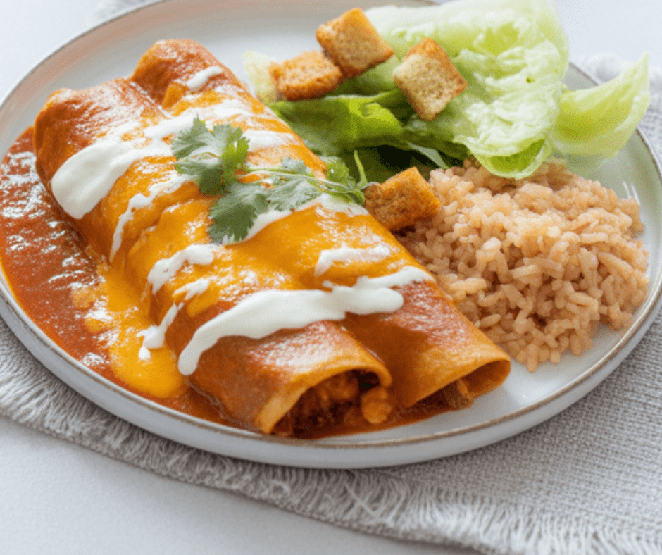 easy Rotisserie Chicken Enchiladas easy Rotisserie Chicken Enchiladas