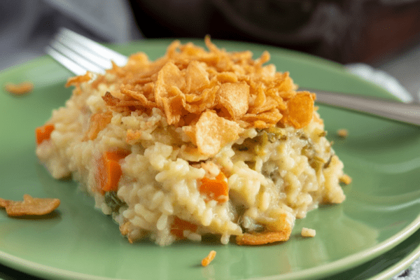 easy Rotisserie Chicken and Rice Casserole recipe easy Rotisserie Chicken and Rice Casserole recipe
