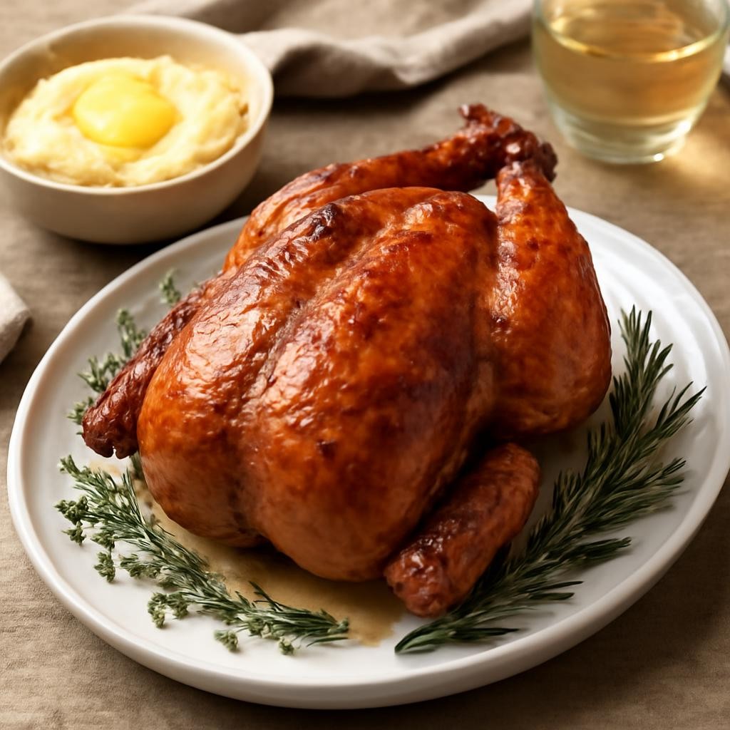 The Perfect Rotisserie Chicken
