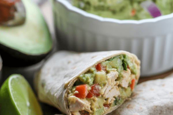 easy keto avocado chicken salad