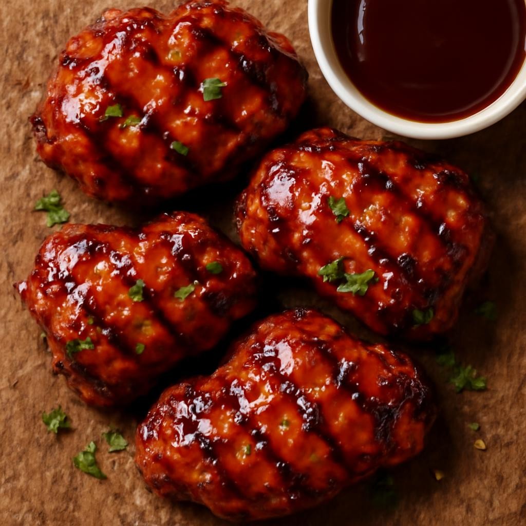 Air Fryer Boneless BBQ Chicken Thighs