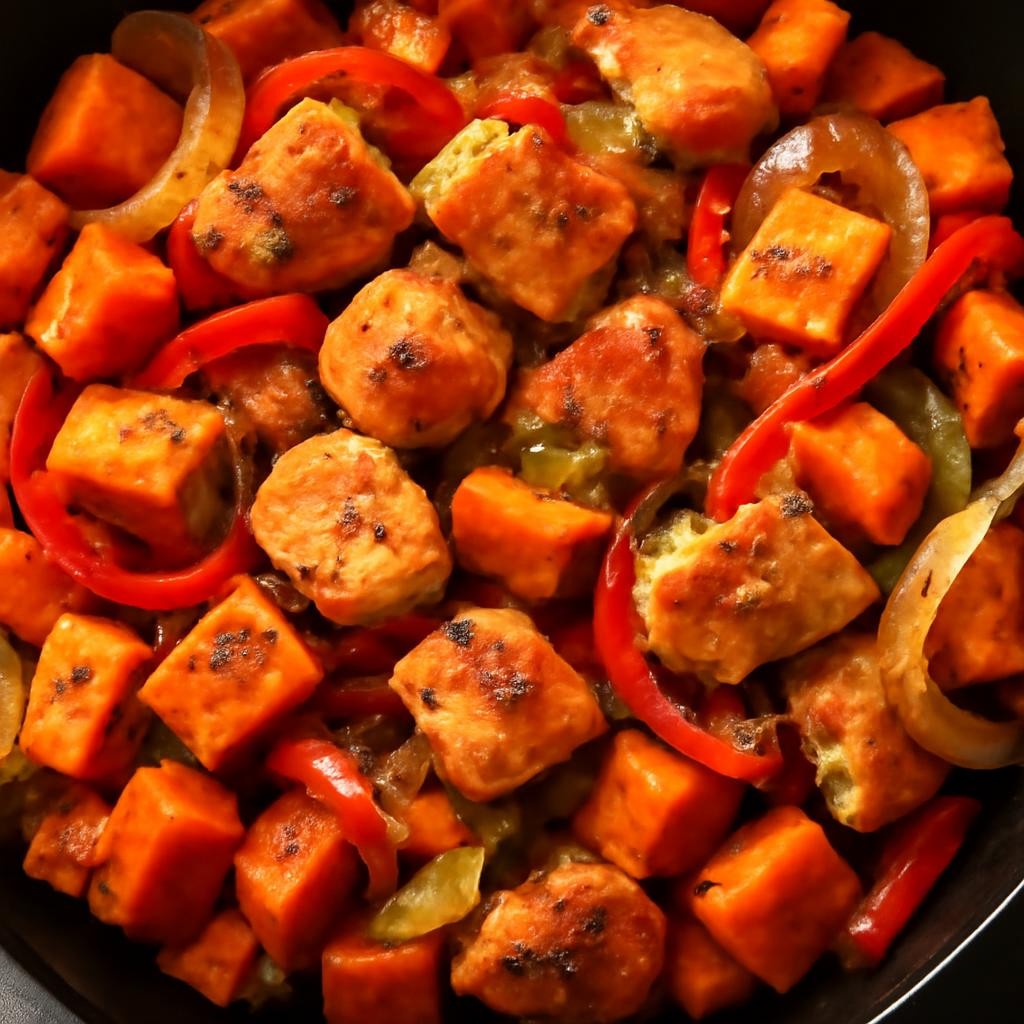 Chicken and Sweet Potato Skillet Recipe