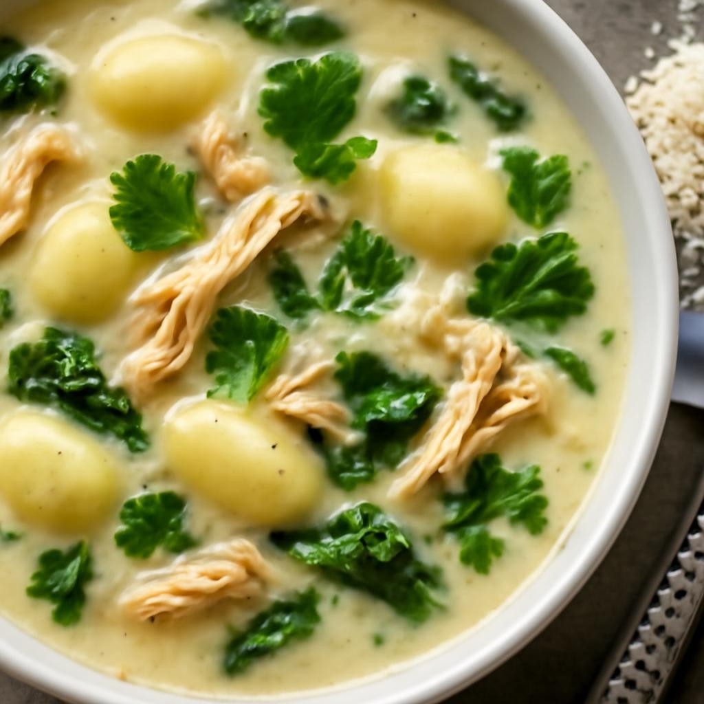 Crockpot Chicken Gnocchi Soup