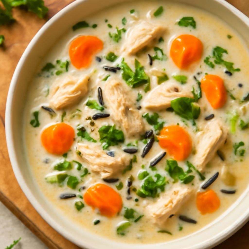 chicken and wild rice soup recipe