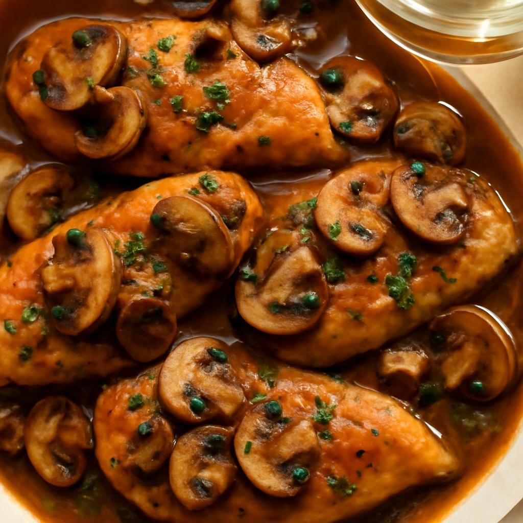 low carb chicken marsala