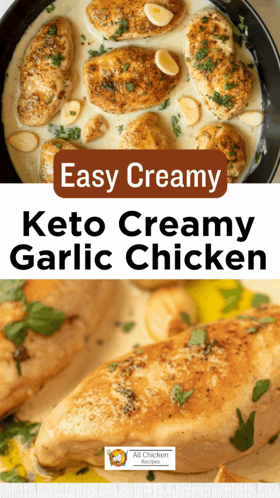 keto creamy garlic chicken keto creamy garlic chicken