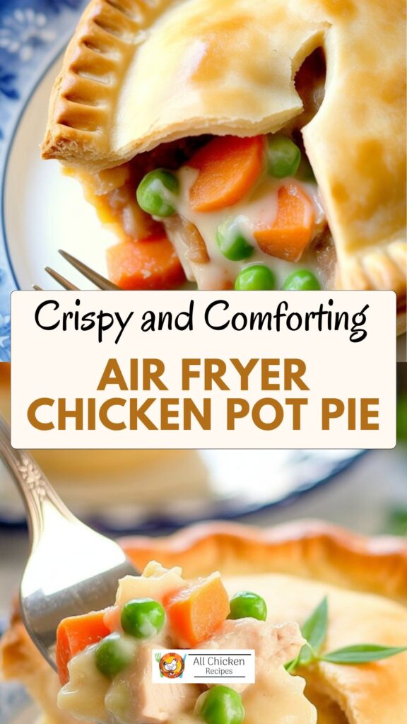 Air Fryer Chicken Pot Pie