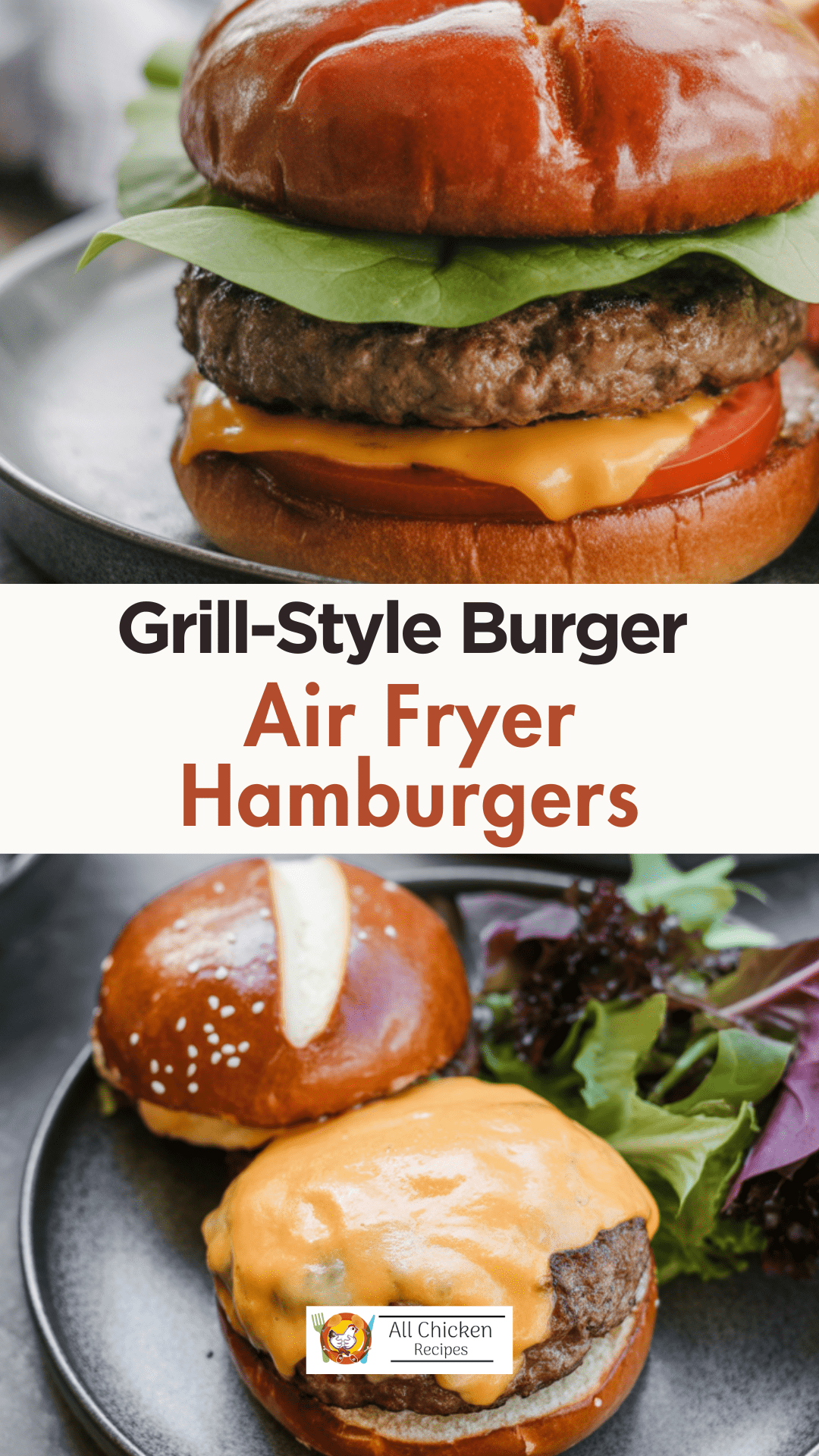 Air Fryer Hamburgers Air Fryer Hamburgers