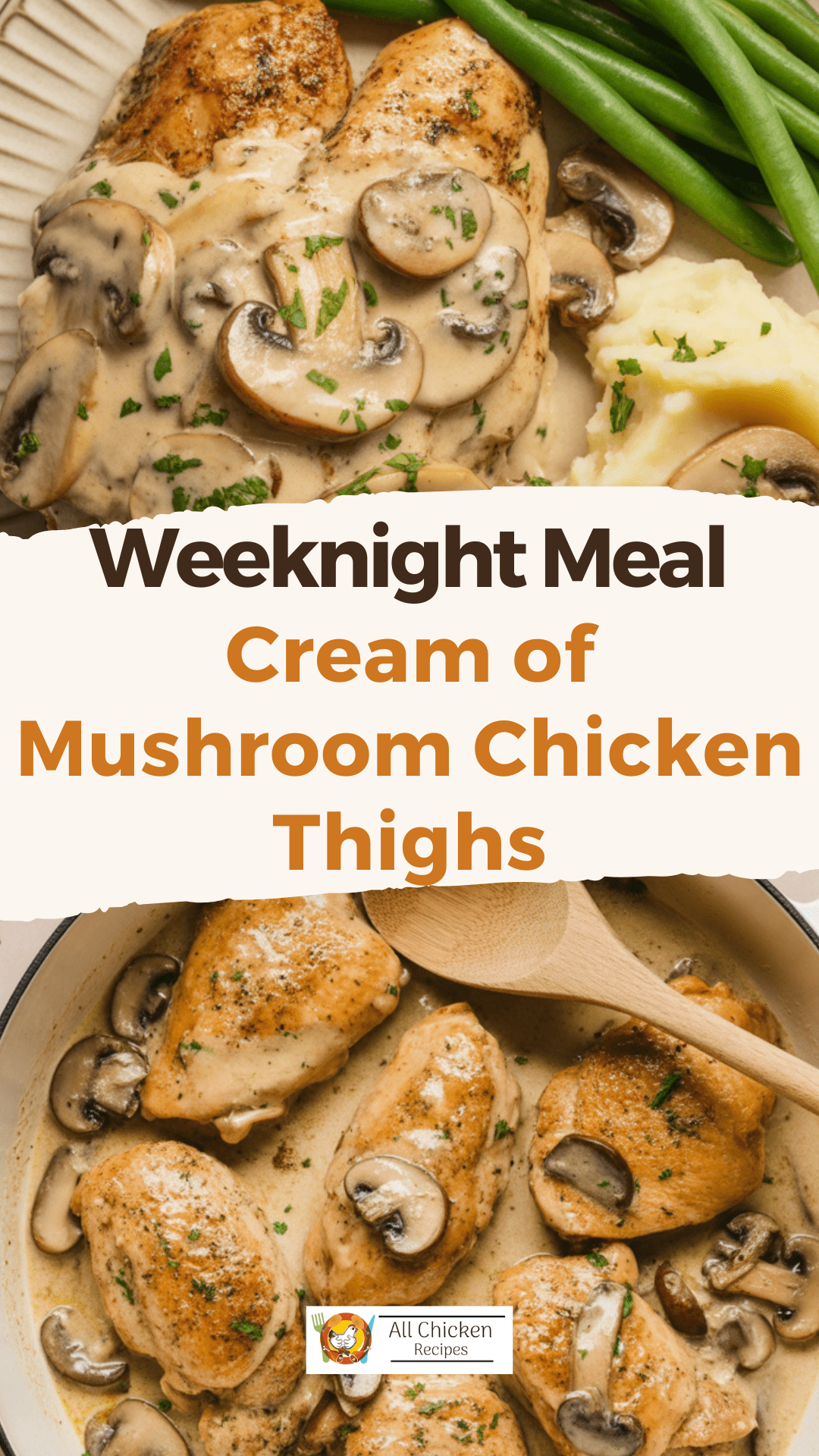 Cream of Mushroom Chicken Thighs Cream of Mushroom Chicken Thighs