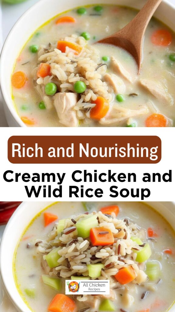 Creamy Chicken and Wild Rice Soup