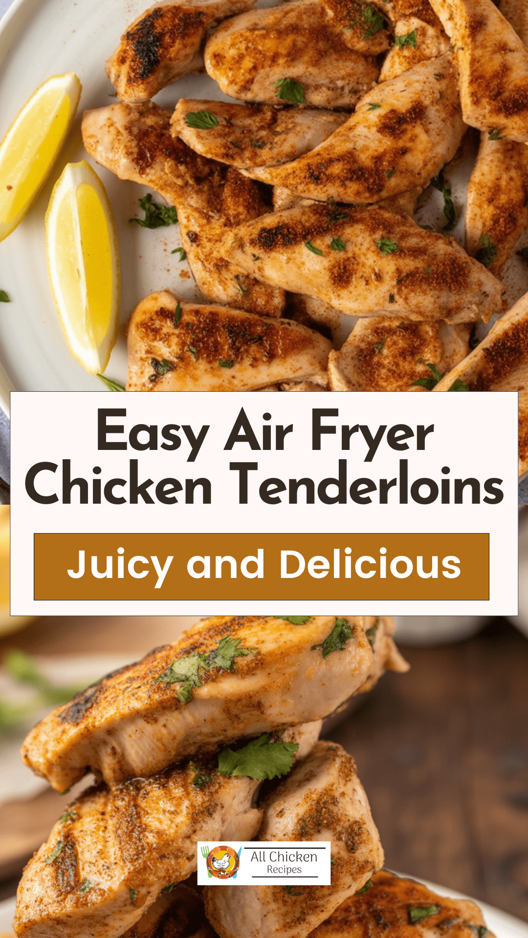 Easy Air Fryer Chicken Tenderloins Easy Air Fryer Chicken Tenderloins
