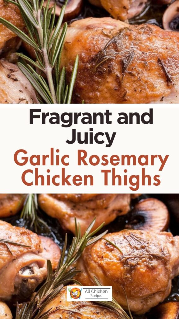 Garlic Rosemary Chicken Thighs
