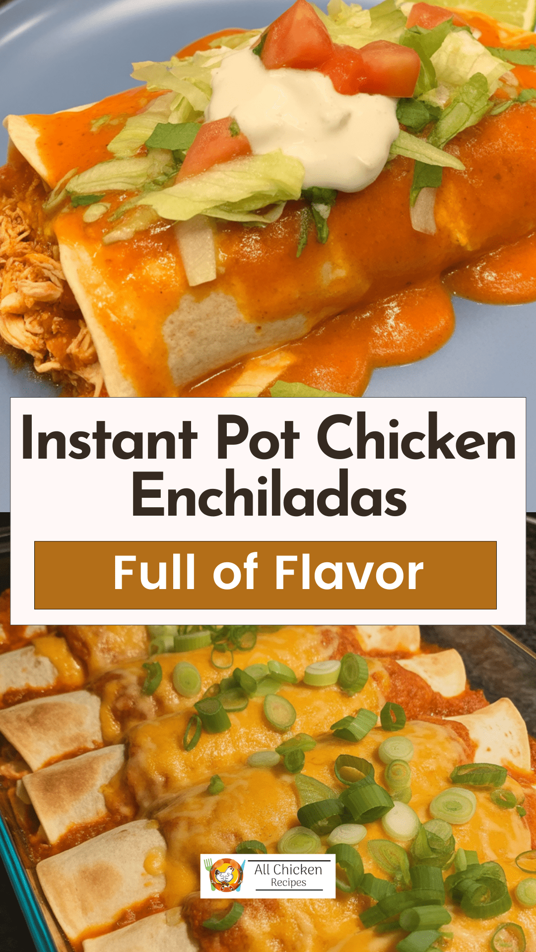 Instant Pot Chicken Enchiladas Instant Pot Chicken Enchiladas