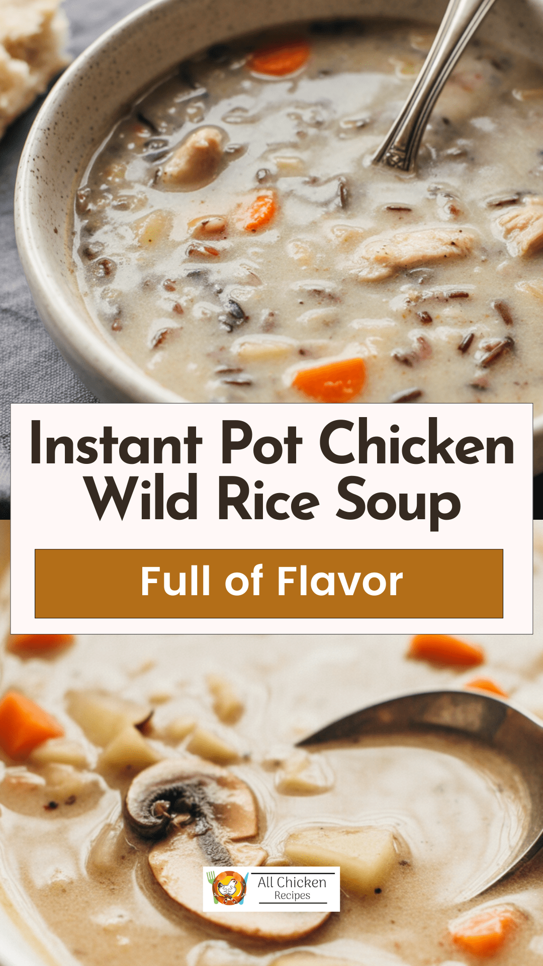 Instant Pot Chicken Wild Rice Soup Instant Pot Chicken Wild Rice Soup
