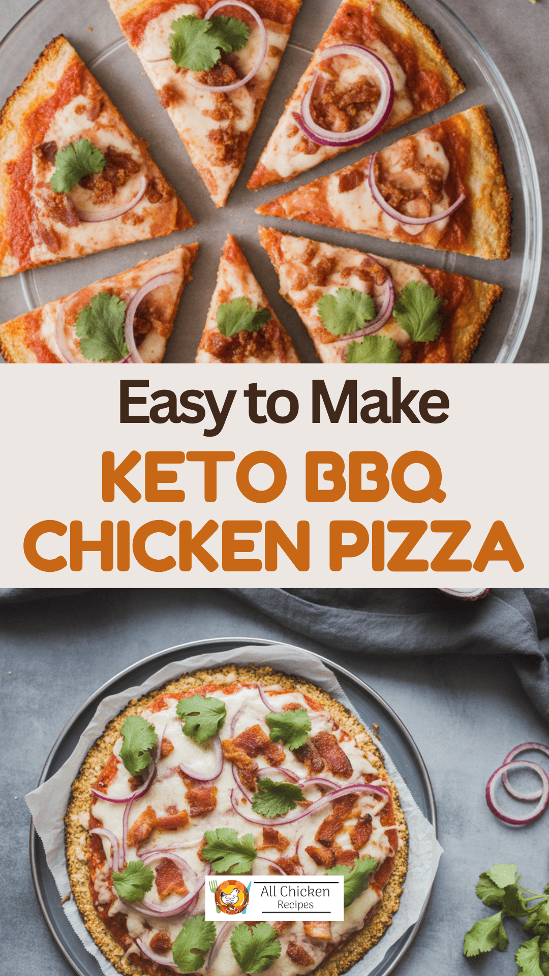 Keto BBQ Chicken Pizza Keto BBQ Chicken Pizza
