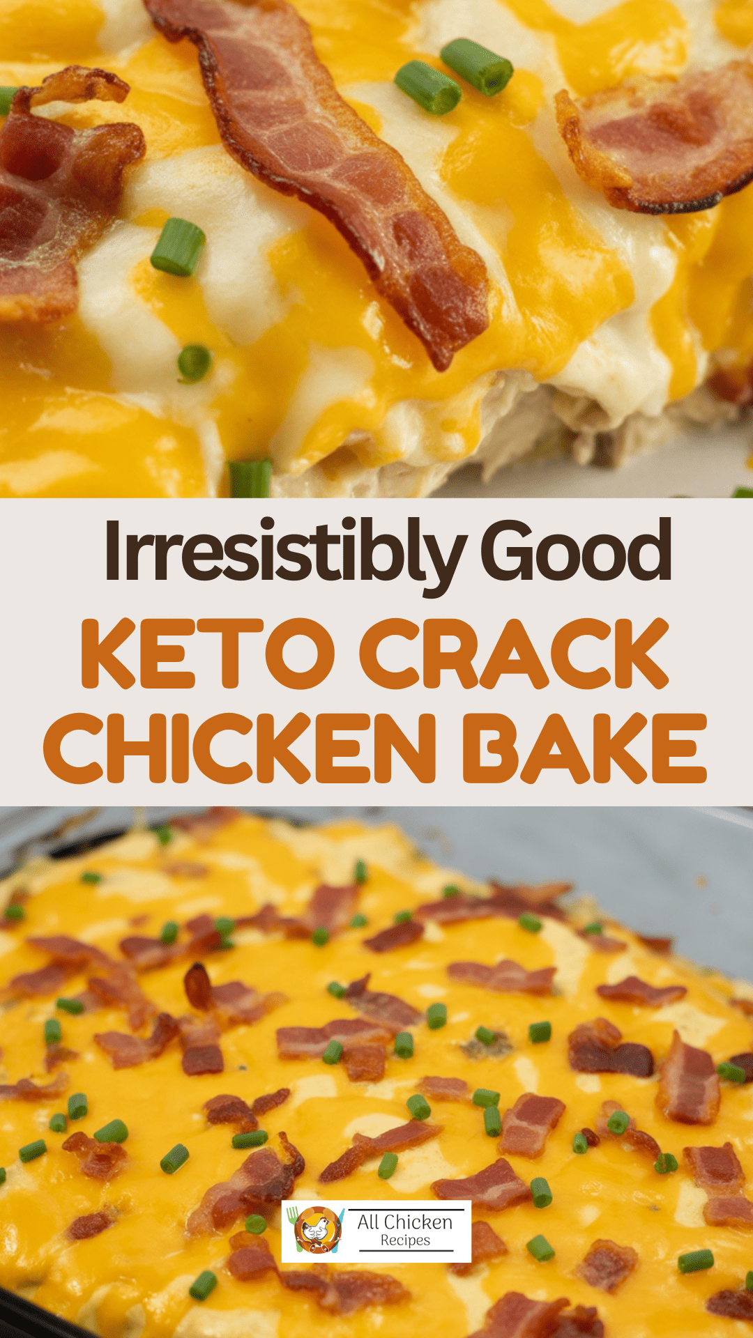 Keto Crack Chicken Bake