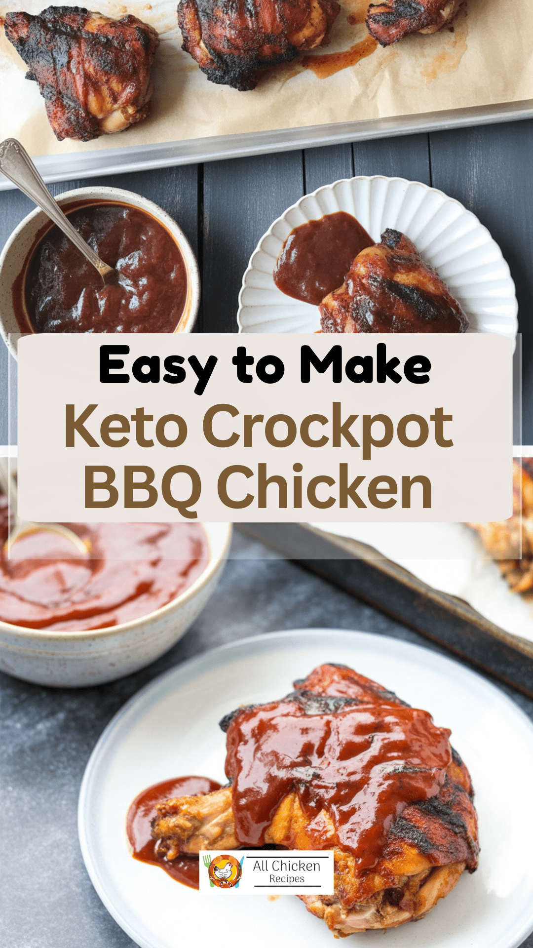 Keto Crockpot BBQ Chicken Keto Crockpot BBQ Chicken