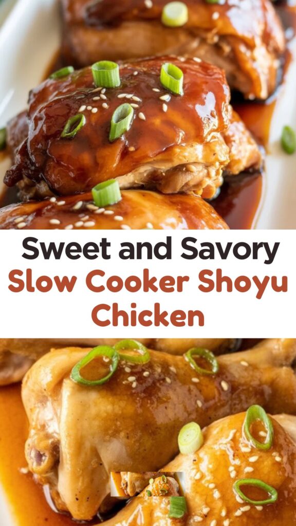 Slow Cooker Shoyu Chicken
